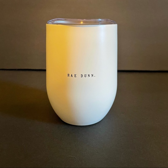 Rae Dunn “ Hop To It” stemless wine glass tumbler - Picture 2 of 2